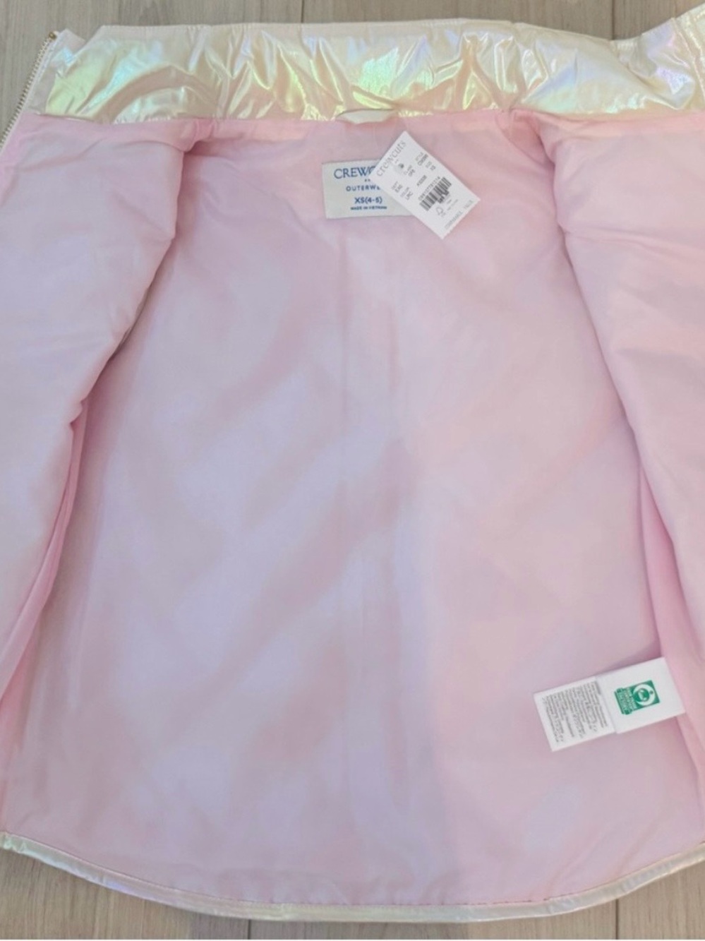 J.Crew metallic quilted vest - Picture 10 of 11